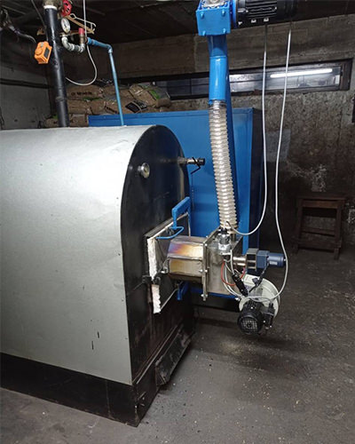 Conversión de caldera a pellet en Osorno