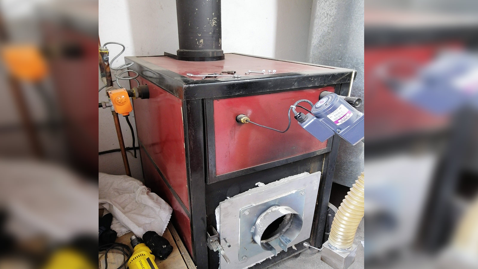 Detalle sistema de alimentación